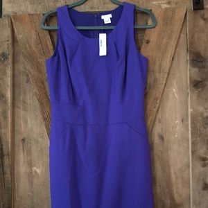 JCREW PURPLE/BLUE  DRESS - Size 4 (NEW w. TAG)